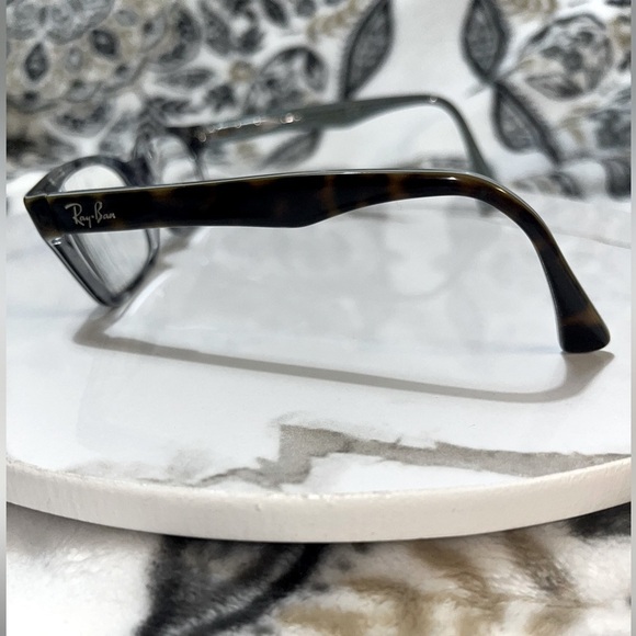 Ray-Ban Eyeglasses RB5150 5023 Tortoise Blue Rectangular Frames 50-19-135 - Picture 8 of 10